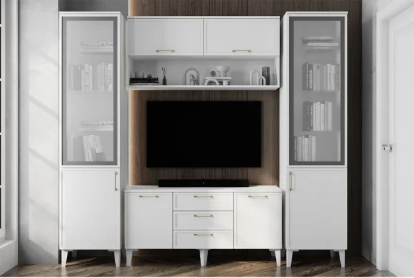 Полка навесная Толедо ТН-1 белый