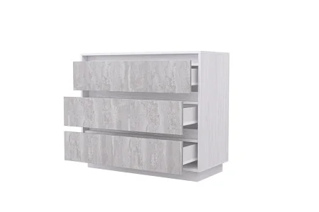 Комод Бетти анкор светлый/бетонный камень