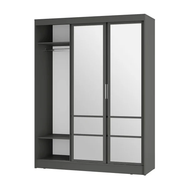 Шкаф-купе Симпл ШКК-06 графит