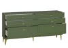 Комод Марион 16.256 дымчатый зеленый/олива шагрень
