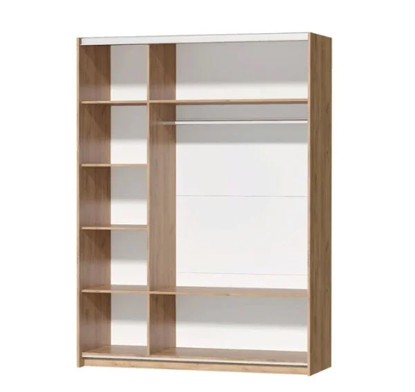 Шкаф-купе Иннэс-5 1,6 (Ф1) дуб крафт золотой