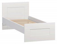 Кровать одинарная Сириус 90х200 белый