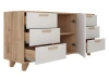 Комод Ньерд 1500 дуб вотан/белый софт