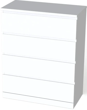 Комод Варма 4 80 х 100 х 40 белый