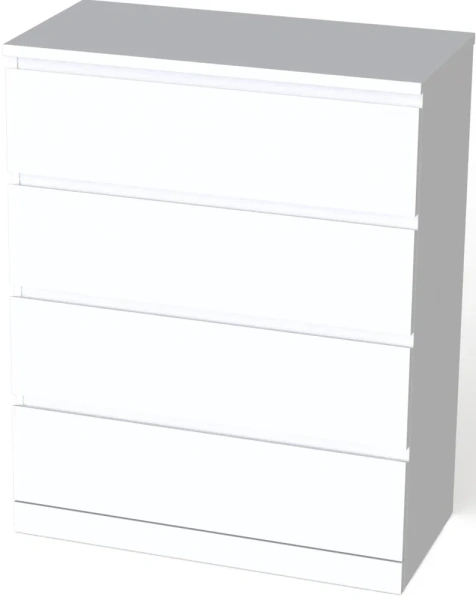 Комод Варма 4 80 х 100 х 40 белый