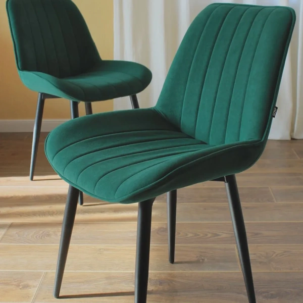Стул Канцлер зеленый (2 шт)