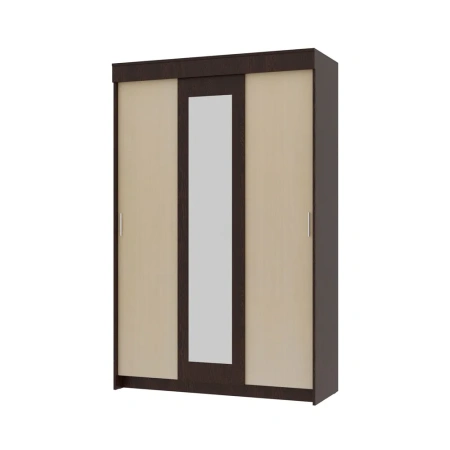 Шкаф-купе Мираж 11 венге/дуб млечный