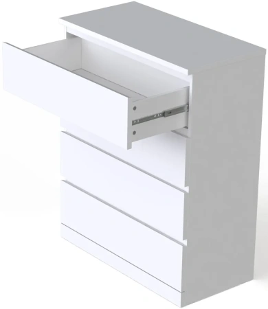 Комод Варма 4 80 х 100 х 40 белый