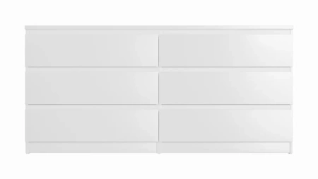 Комод Мальта 6 ящиков белый