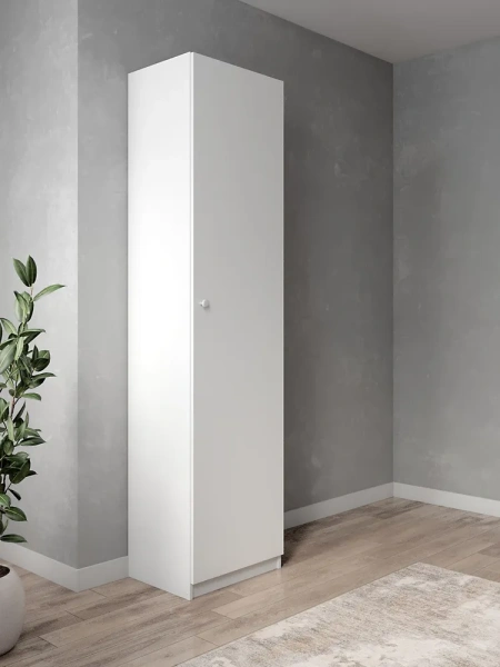 Шкаф распашной 50 белый Шкаф распашной 50 белый