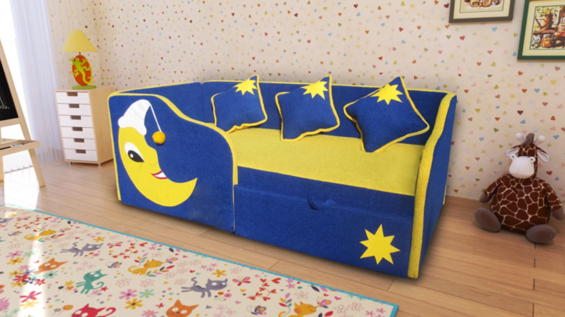 детский диван кровать с 3 лет